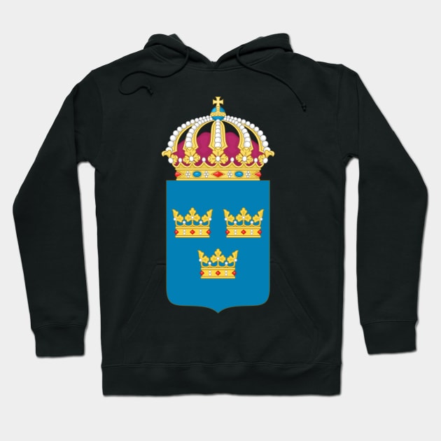 Sweden Hoodie by Wickedcartoons